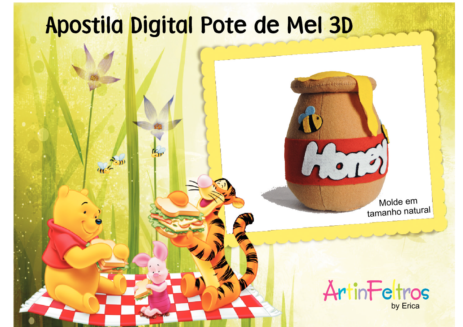 Moldes – Pote de Mel – Erica Artinfeltros